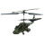 Вертолет радиоуправляемый Apache AH-64 с гироскопом Syma s109g